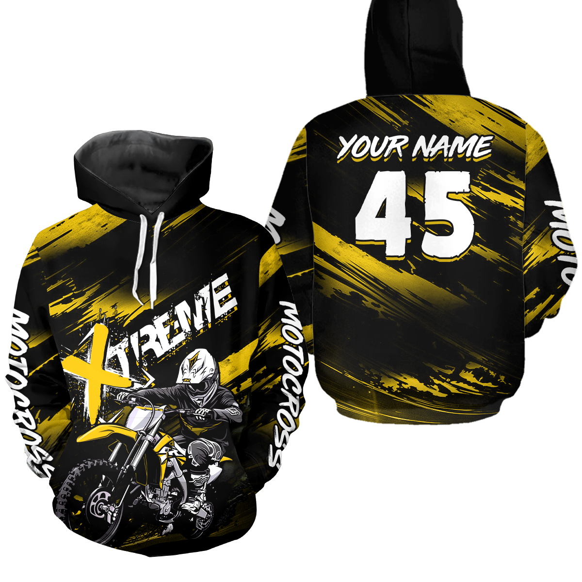 Motocross Racing Hoodie Custom Dirt Bike Off Road Motocross Hoodie Shirt for Men Women HOT22
