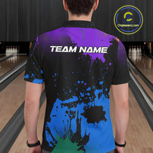 Load image into Gallery viewer, Personalized Bowling Polo, Quarter Zip Shirts For Men Custom Team Bowling Jersey Gift For Bowlers NQS10596