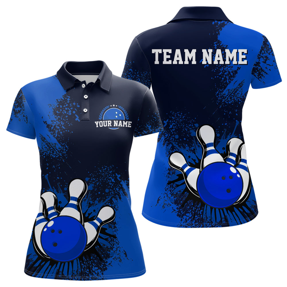 Personalized Women's Bowling Shirts Bowling Jersey Polo Bowling Performance QZT497