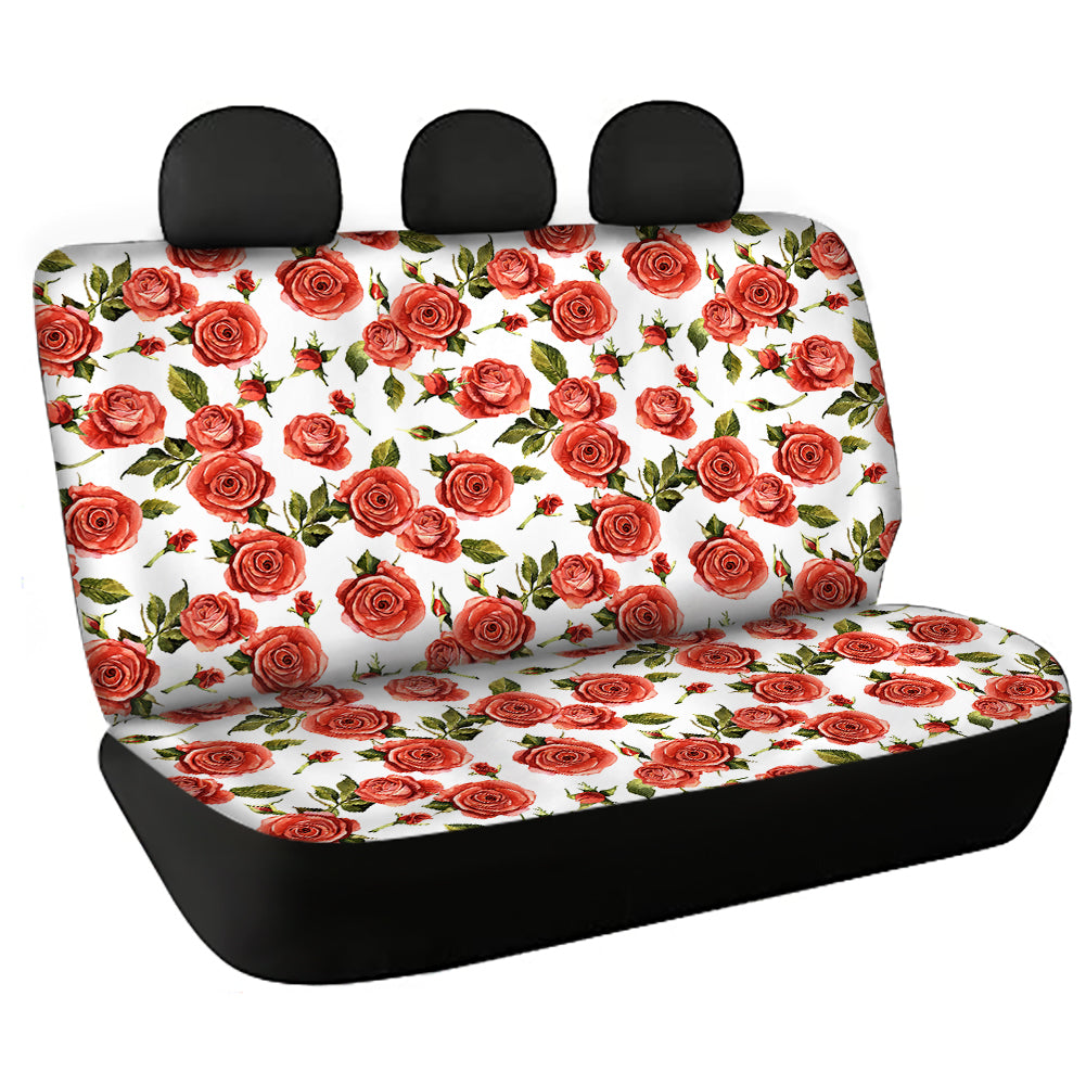 Beautiful Rose Bench Seat Covers, Car Accessories for girls, women, ladies - IPHW1011