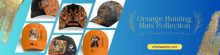 orange hunting hat