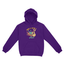 Load image into Gallery viewer, Funny Bowling Retro This is How I Roll Unisex Standard Hoodie NQS8692