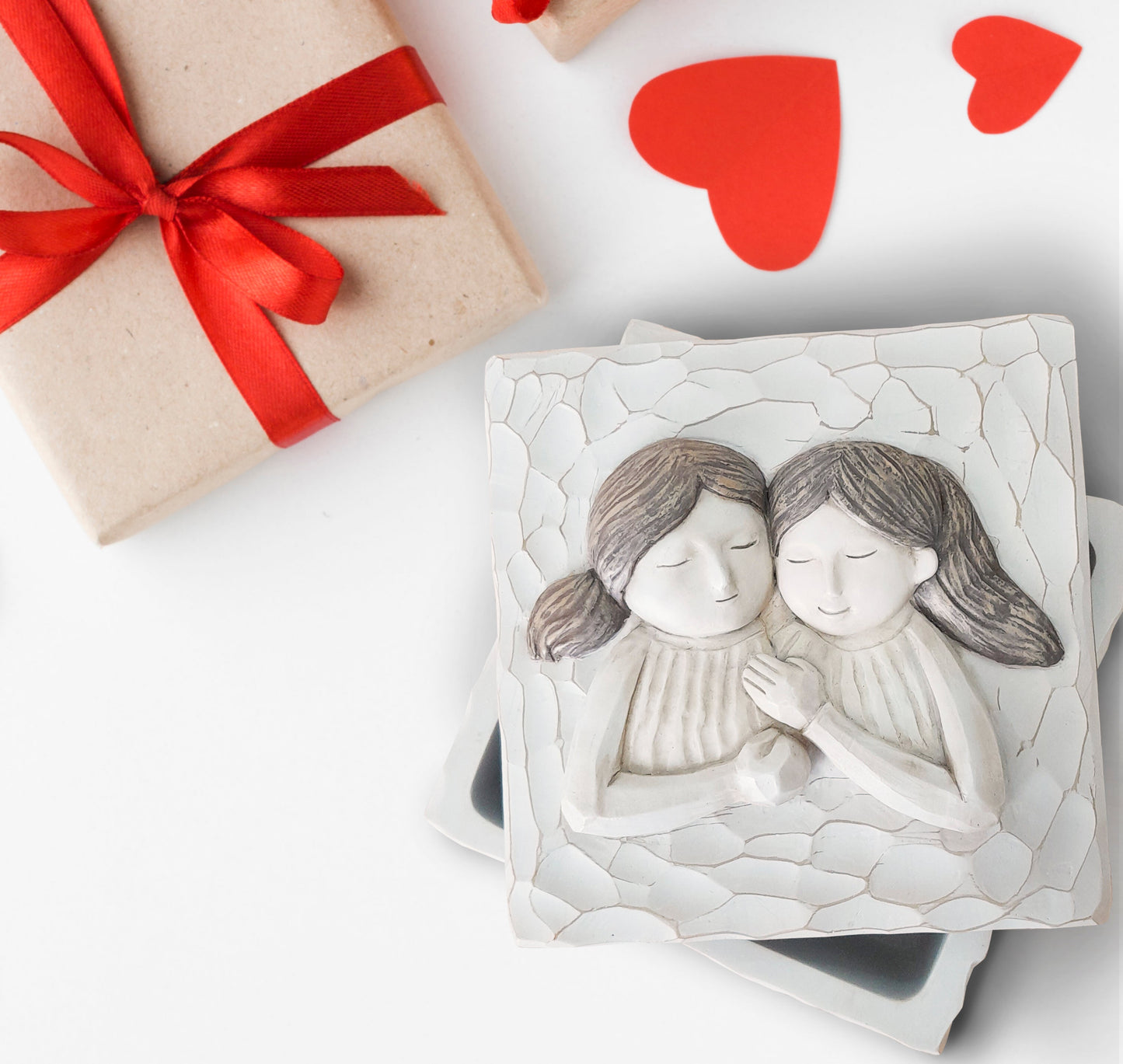 Friendship Keepsake Box gift for Friends Birthday Christmas Valentine Gifts, Best Friend Trinket Box TNK5