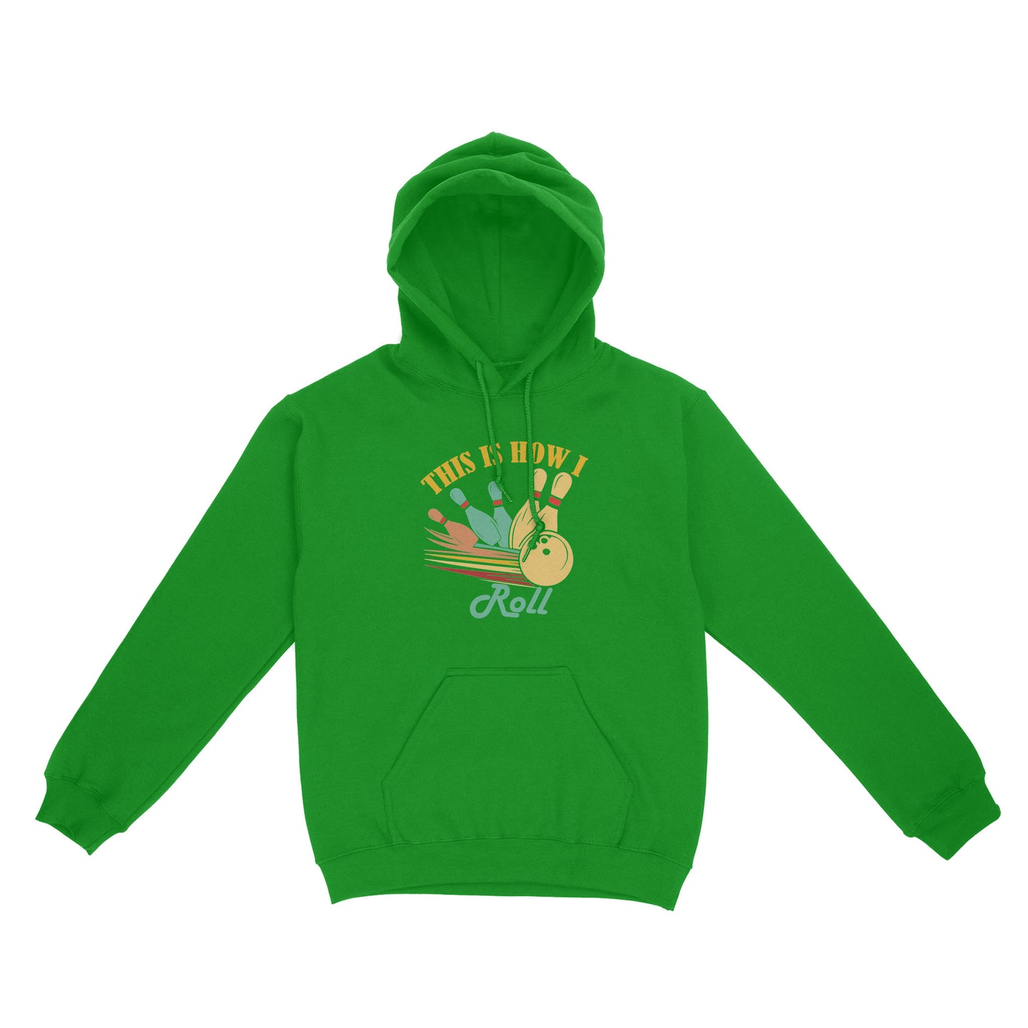 Funny Bowling Retro This is How I Roll Unisex Standard Hoodie NQS8692