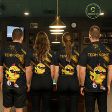 Load image into Gallery viewer, Customized Funny Chicken Billiard  8 Ball Pool Shirts for Women Billiard Jersey for Team Polo &amp; 1/4 Zip BHT4