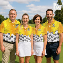 Load image into Gallery viewer, Beer Skull Womens Golf Polo Shirt Custom Name Funny Team Golf Tops For Ladies, Golfer Gifts NHN0166