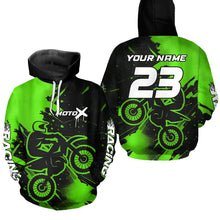 Load image into Gallery viewer, Custom Motocross Hoodie for Men Women Dirt Bike Racing Hoodie Adult Hooded Shirt MH426