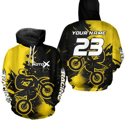Custom Motocross Hoodie for Men Women Dirt Bike Racing Hoodie Adult Hooded Shirt MH426