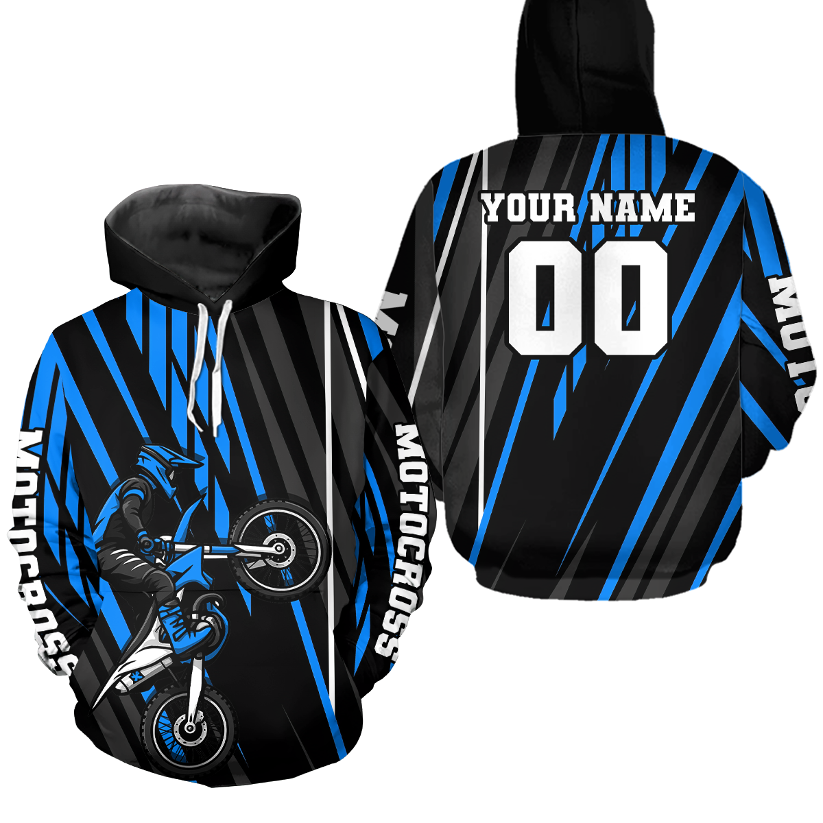 Custom Motocross Racing Hoodie for Men Women Adult Dirt Bike Hoodie Riding Shirt MH461