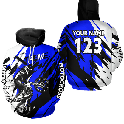 Custom Motocross Hoodie for Adult Men Women Dirt Bike Racing Hoodie Riding Shirt MH472
