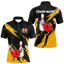 Load image into Gallery viewer, Yellow Funny Beer Bowling Shirts Beer Bowling Jersey Team Women Men Bowl League MBL258