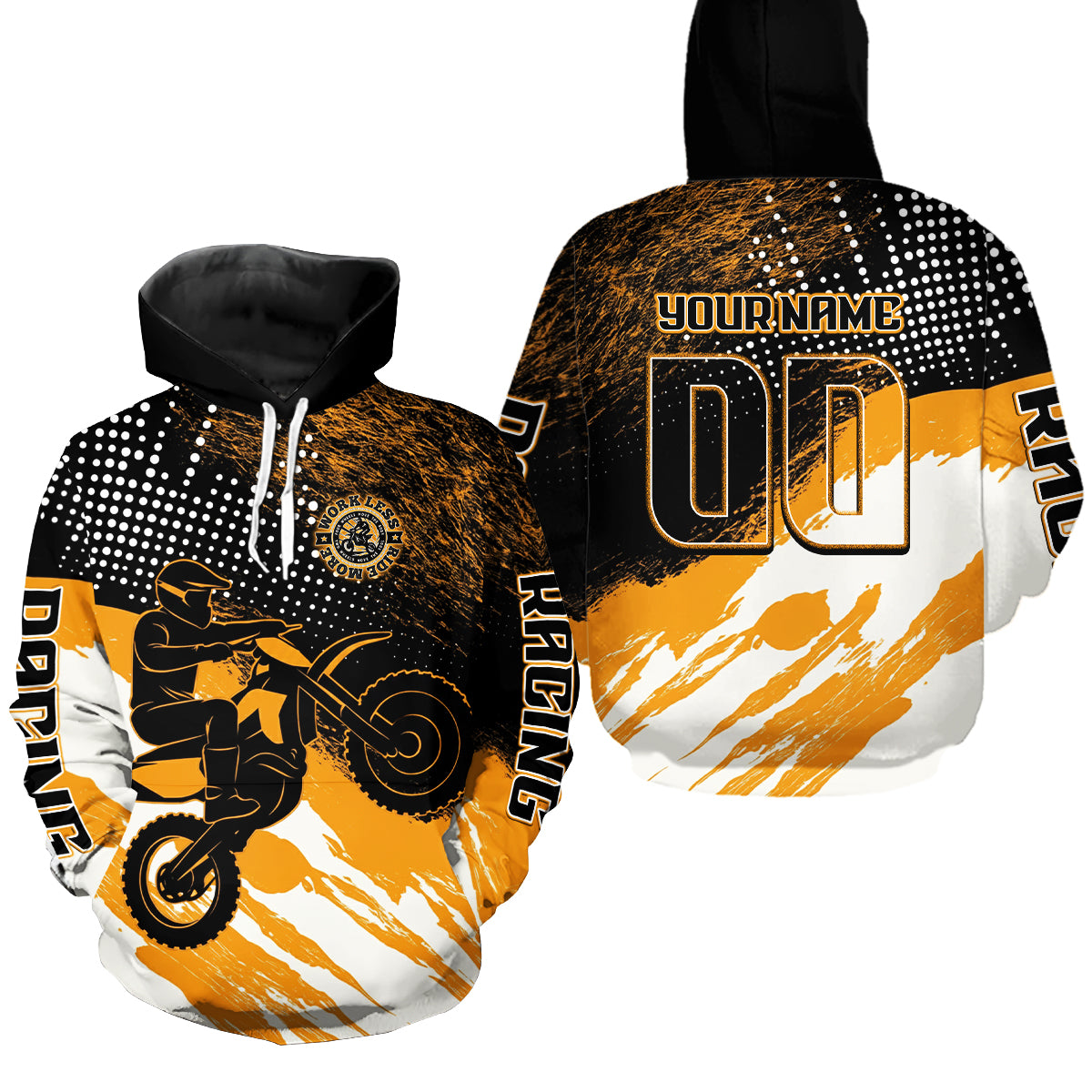 Custom Motocross Hoodie for Men Women Dirt Bike Racing Hoodie Moto Riding Shirt MH445