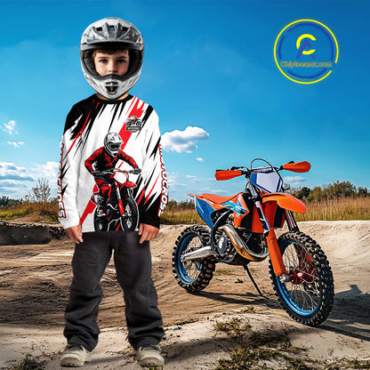 Custom Motocross Racing Jersey for Men Women Kid Dirt Bike Motorcycle Riding Shirt XM453