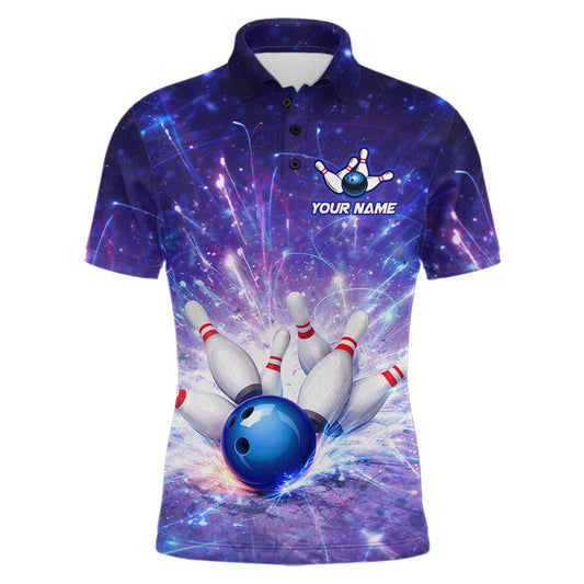 Custom Bowling Jersey for Men Bowling Uniform Polo & 1/4 Zip Bowling Shirts for Bowler and Team HNT231