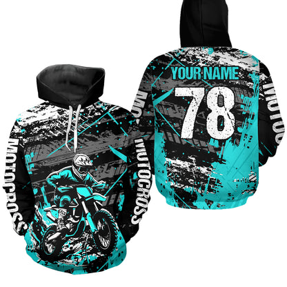 Motocross Hoodie Dirt Bike Off Road Custom Motocross Hoodie Shirt for Men Women HOT24