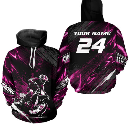Customized Motocross Hoodie Dirt Bike Off Road Motocross Hoodie Shirt for Men Women HOT23