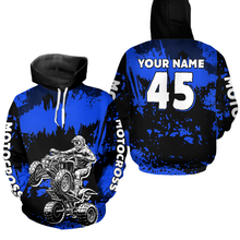 Load image into Gallery viewer, Custom ATV Motocross Hoodie for Kid Adult ATV Quad Bike Off Road Hoodie for Men Women HOT32