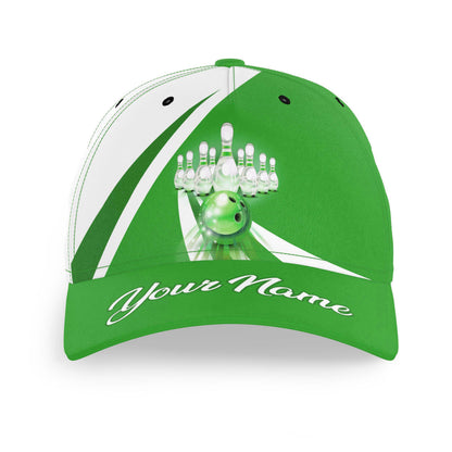 Custom Name Bowling Hat Personalized Bowling Cap 3D Bowling Cap for Team League BDT437
