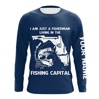 Fisherman living in the Fishing Capital UV protection performance fishing shirts A30