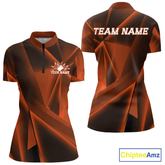 Orange and black sports jersey with 'Team Name' text on a white background