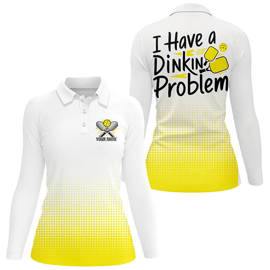 Funny Pickleball Shirts Sayings "I Have Dinking Problem" Pickleball Outfits For Players IPHW6922