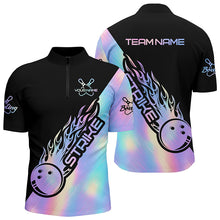 Load image into Gallery viewer, Strike Bowling Polo Shirts For Men, Custom Bowling Team Shirts Bowler Outfit IPHW5240