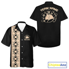 Load image into Gallery viewer, Custom Vintage Tribal Bowling Shirt For Men And Women, Bowling Team Button Up Shirt IPHW10063