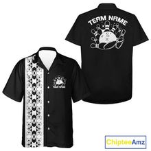 Load image into Gallery viewer, Custom Vintage Tribal Bowling Shirt For Men And Women, Bowling Team Button Up Shirt IPHW10063
