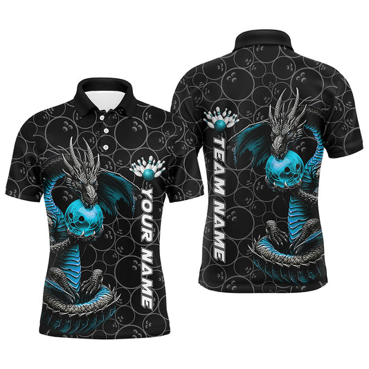 Personalized Dragon Bowling Shirts For Men, Women And Kids, Bowling Team Jerseys Outfit IPHW5873
