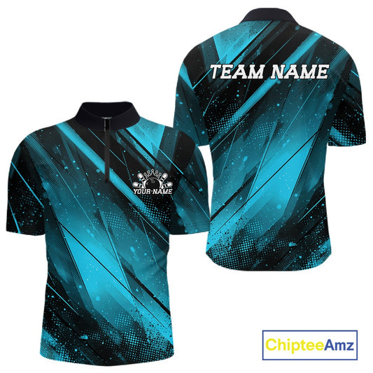 Teal and black sports jersey with 'Team Name' text on a white background, featuring Chiptee Amz branding.