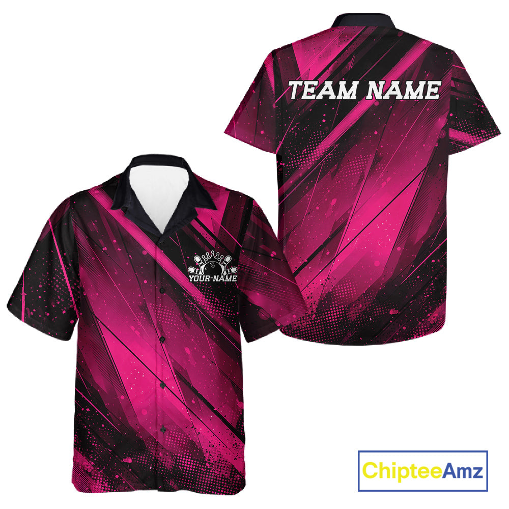 Pink and black sports jersey with 'Team Name' text on a white background, featuring Chiptee Amz branding.