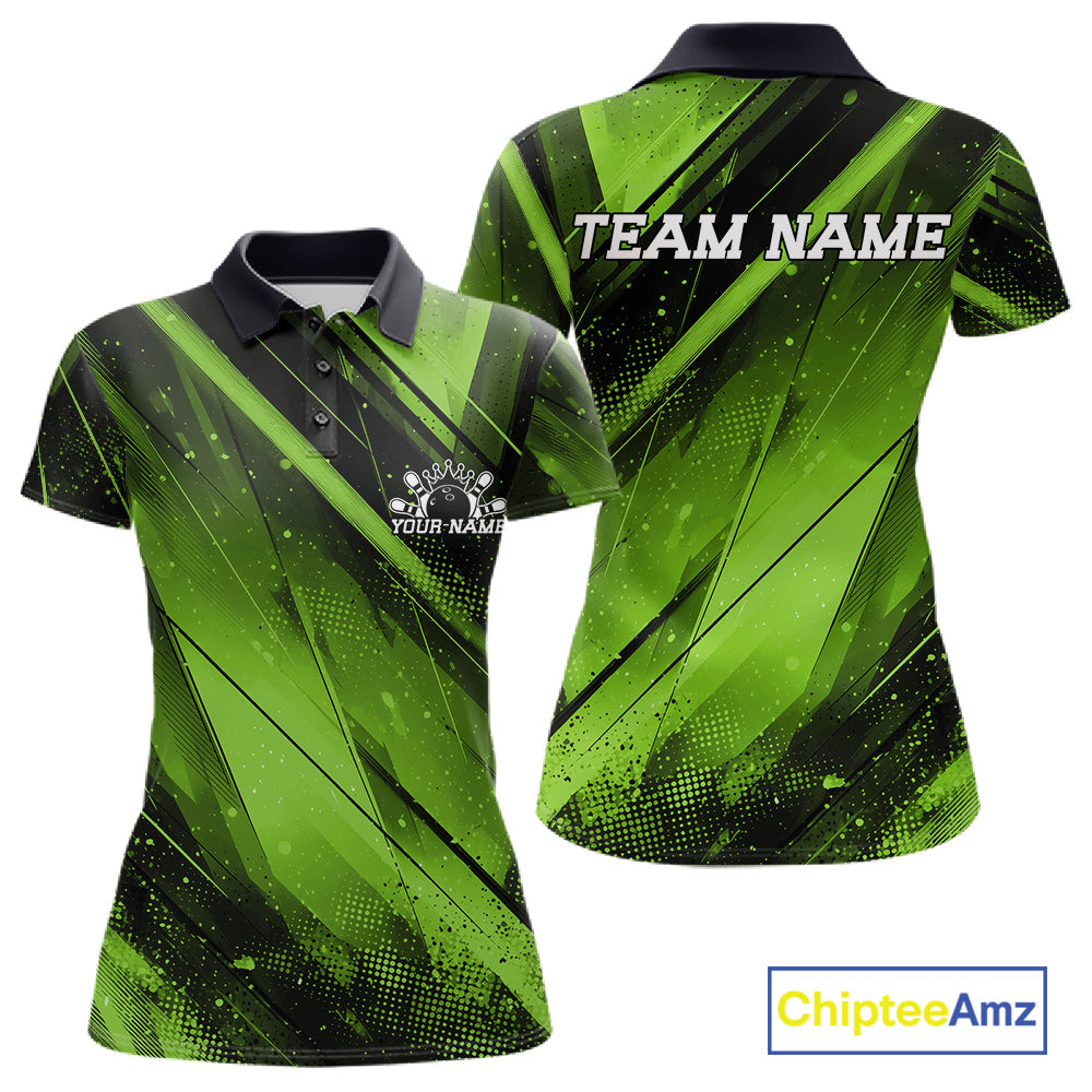 Green and black sports jersey with 'Team Name' text and Chiptee Amz branding.
