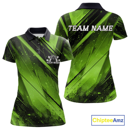 Green and black sports jersey with 'Team Name' text and Chiptee Amz branding.
