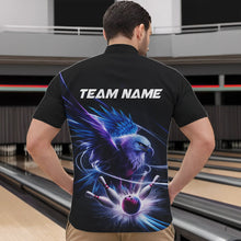 Load image into Gallery viewer, Custom Eagle Bowling Team Quarter-Zip Shirts For Men, Eagle Bowling Tournament Shirt Bowler Outfit IPHW8560