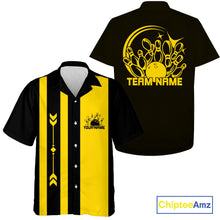 Load image into Gallery viewer, Custom Classic Vintage Bowling Team Shirts, 50S Retro Bowling Button Up ShirtIPHW10875