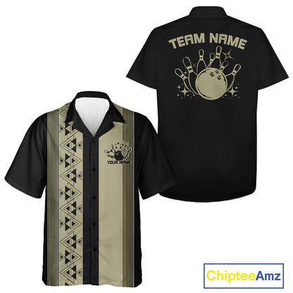 Custom Classic 50S Style Bowling Hawaiian Shirts, Vintage Bowling Team Outfit IPHW10067