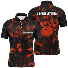 Load image into Gallery viewer, Personalized Multi-Color Camouflage Bowling For Men, Women, Bowling Ball And Pins Bowler Outfits Bowling Tournament IPHW6570