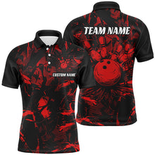Load image into Gallery viewer, Personalized Multi-Color Camouflage Bowling For Men, Women, Bowling Ball And Pins Bowler Outfits Bowling Tournament IPHW6570