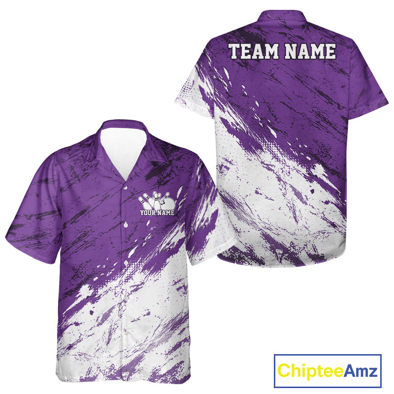Purple and white sports jersey with 'Team Name' text on a white background, featuring Chiptee Amz branding.