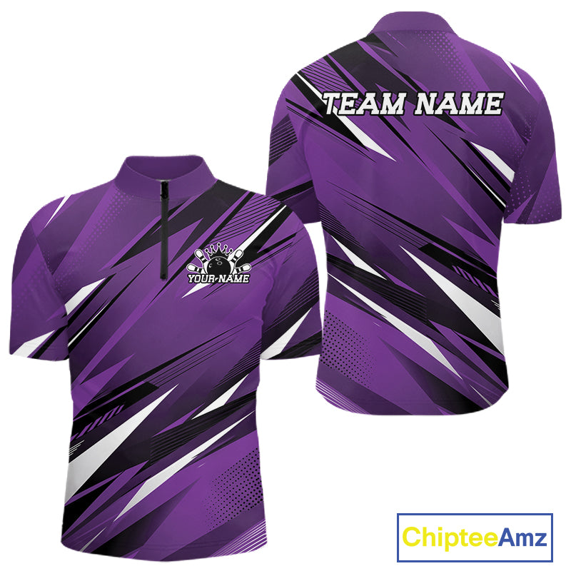 Purple sports jersey with black and white patterns, 'Team Name' text, and Chiptee Amz branding.