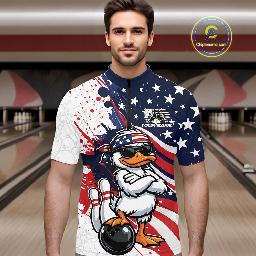 Female model in bowling lane wearing polo shirt with pink bowling ball striking pins butterfly sparkle accents