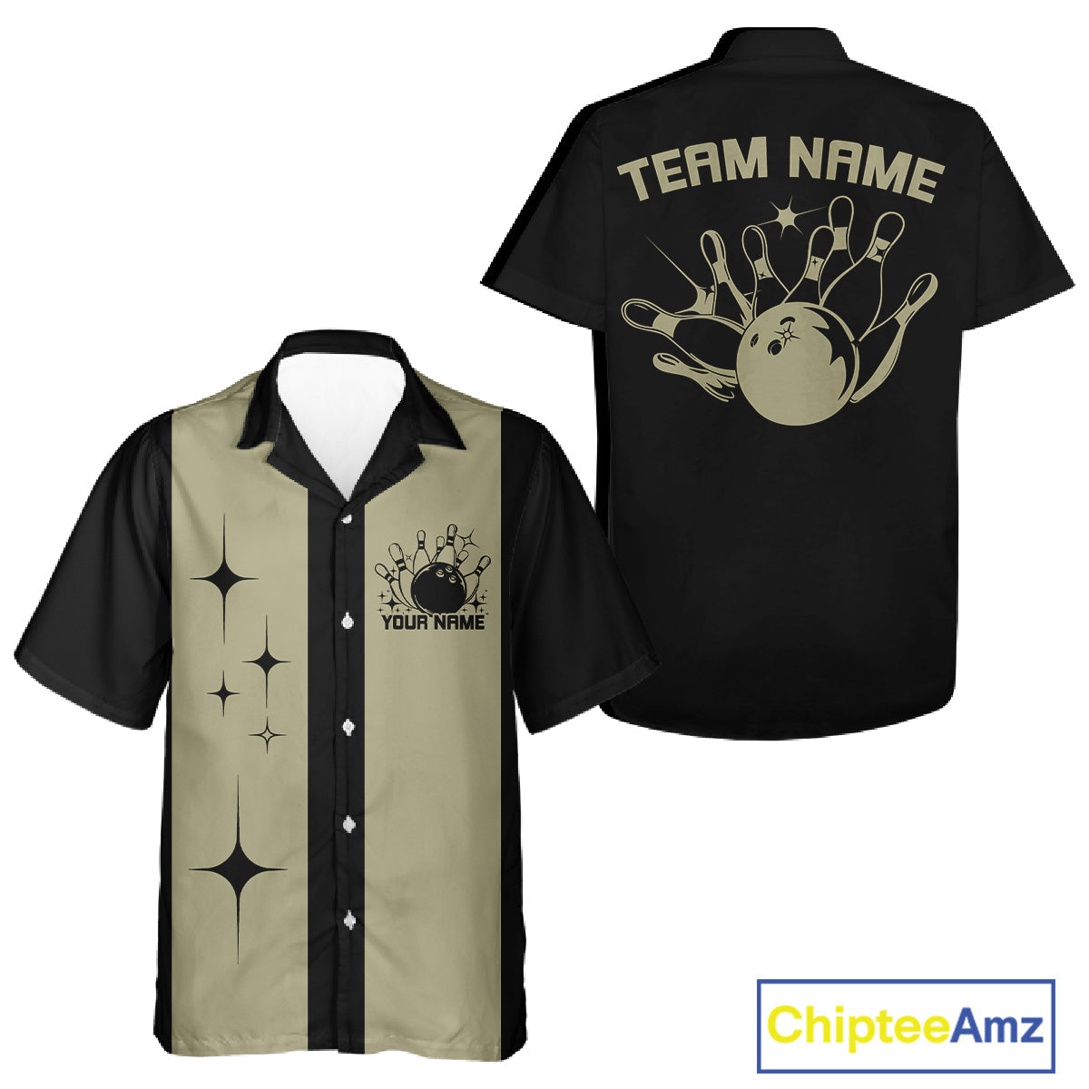 Custom Classic Vintage Bowling Men And Women Shirt, Retro Bowling Team Shirt IPHW10069