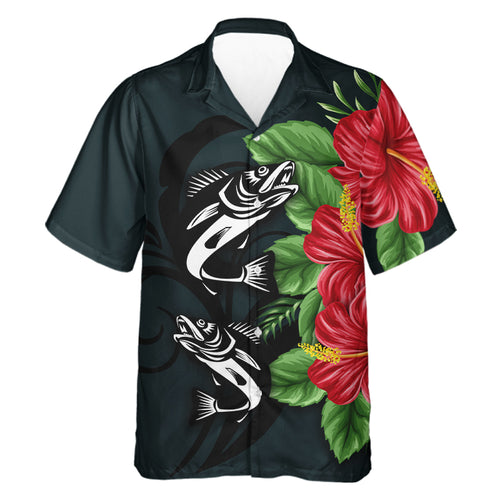 Walleye Fishing All over print button up shirts - fishing Hawaiian shirts for fishing lovers - NQS600