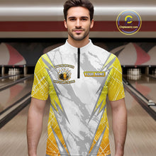 Load image into Gallery viewer, Bowling and beer That&#39;s why I&#39;m here Funny Mens Bowling Shirts Custom Team Bowling Jerseys NQS10134