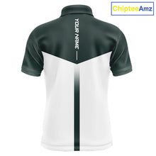 Load image into Gallery viewer, Personalized Golf Polo Shirt Custom Name Golf Club Polo For Men Golf Tournament Apparel|Green 