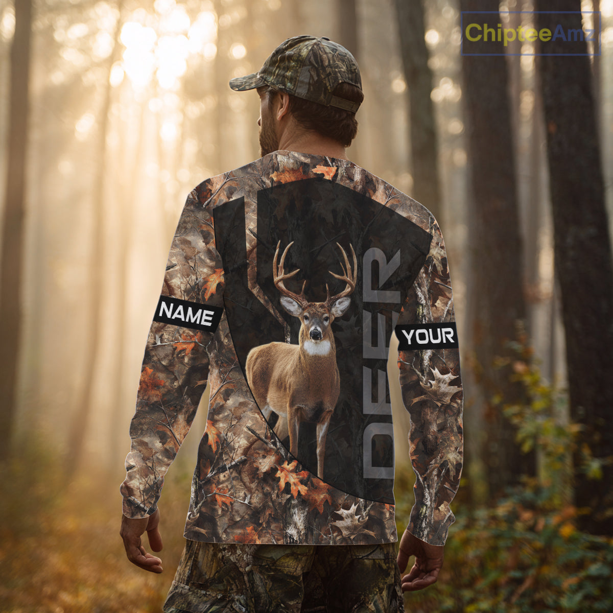 Deer Hunting Custom Name Camouflage Hunting Clothes, Deer Hunting Outfit, Hunting Shirt NHT252