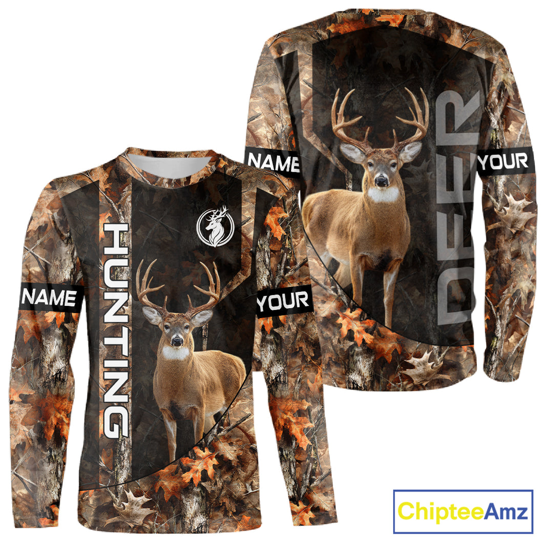 Deer Hunting Custom Name Camouflage Hunting Clothes, Deer Hunting Outfit, Hunting Shirt NHT252