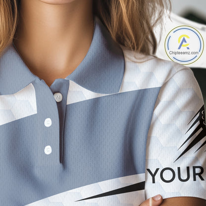 Funny Womens Golf Polo Shirts Custom Cowboy Golf Ball Golf Outfits, Best Golf Gifts NHT860