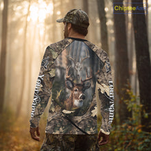 Load image into Gallery viewer, Deer Skull Hunting Camo Forest 3D All Over Printed Shirt, Personalized Hunting Shirt NHT274