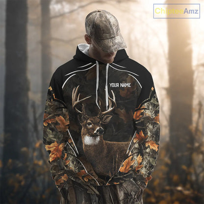 Deer Hunting Custom Name Camouflage Hunting Clothes, Deer Hunting Outfit NHT304